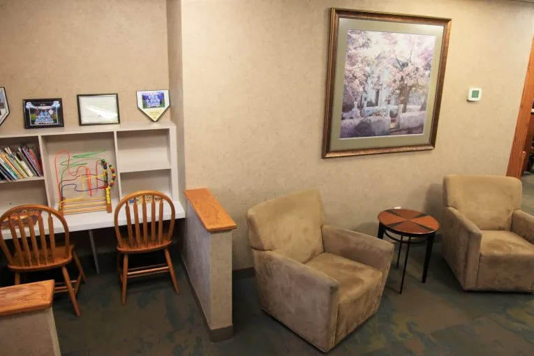 Kids waiting room at Tonka Smiles [CITY] [STATE]